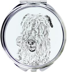  Lakeland terrier kompakt zsebtükör kutyával, fényképpel (5055882481565)