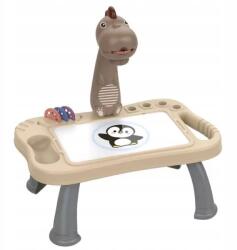  Dinós vetítő rajzasztal tollakkal, 48 ábrával