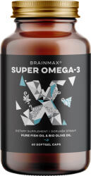 BrainMax Super Omega-3, 1050 mg, 60 capsule gelatinoase moi