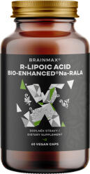 BrainMax BIO-ENHANCED® Na-RALA, 60 capsule vegetale