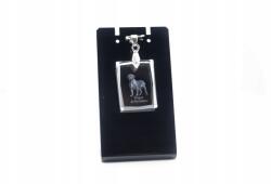 Art-Dog Bordeaux-i kutya kristály medál szíjjal, fényképes nyaklánc (5055882438675)