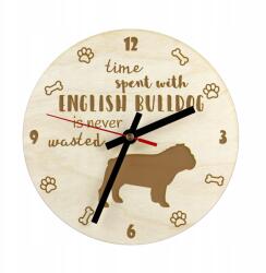 Art-Dog Bulldog gravírozott kutyaóra, átmérő 30 cm, kutya neve (5055882400061)