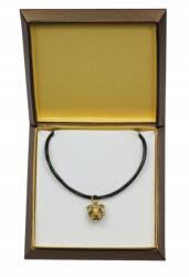 Art-Dog Staffordshire Bull Terrier aranyozott kutya nyaklánc díszdobozban (5906111284610)