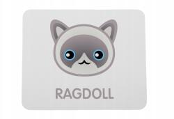 Art-Dog Ragdoll macska egérpad aranyos rajzfilm macskával (5056739256008)