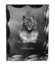 Art-Dog Farkas spicc kutya kép díszes kristályban, ajándéktárgy, lakásdekoráció (5055882448698)