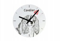  Cavalier King Charles spániel kutya falióra lógó és álló személyre szabható (5060381106109)