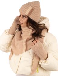Majka Angóra Gyapjú Szett Női Sapka Sál Kesztyű Ajándék - allegro - 36 330 Ft