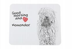 Art-Dog Komondor egérpad kutyával, az Ön fényképével (5055882492202)