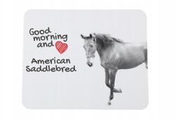 Art-Dog American Saddlebred egérpad lóval, az Ön fényképével (5055882489981)