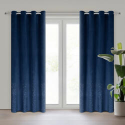 Takoy Draperie ARIADNA din velur decorat cu pietricele sclipitoare 140 x 250 cm-HF-452838