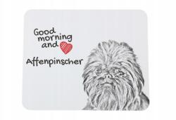 Art-Dog Pinczer majom egérpad kutyával, az Ön fényképével (5055882491922)