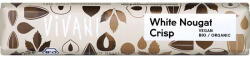 VIVANI Baton alb crocant bio cu alune si unt de cacao, 35 g