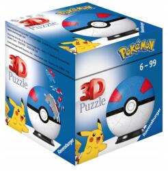 Ravensburger Puzzle-Ball 3D Pokémon Téma 2 54 darabos elem (112654)