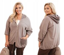 Kesi Női pulóver Plus Size pamut oversize hosszú ujjú fango (5907302142474)