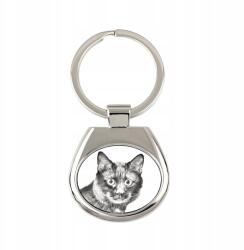 Art-Dog Kuril macska bobtail kulcstartó, fényképes kulcstartó (5055882473904)