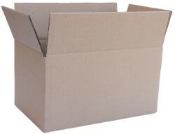  Csomagküldő doboz, hullámkarton költöztető doboz 250x150x130mm (SZID-01903)