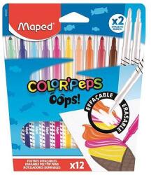 Maped 10+2 db-os törölhető filctoll készlet - Color Peps (IMA844200) - iskolataskawebshop