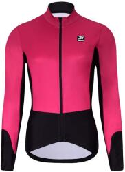 HOLOKOLO Kerékpáros dzseki béléssel - CLASSIC LADY - rózsaszín/fekete