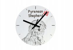  Pireneusi juhászkutya lógó és álló kutya óra, személyre szabható fényképpel (5060381106796)