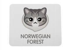 Art-Dog Norvég erdei macska egérpad aranyos rajzfilm macskával (5056739255988)