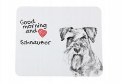 Art-Dog Schnauzer, Schnauzer egérpad kutyával, saját fotóval (5055882490895)