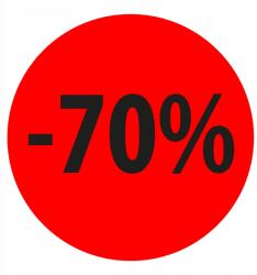 Print&Stick Promóciós címkék 480db "Kedvezmény -70% (60172)