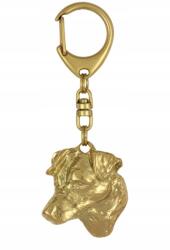 Art-Dog Jack Russell terrier aranyozott kutya kulcstartó, kulcstartó (5906111204113)