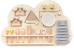  Falra Szerelhető Játékpanel - Ütős Hangszerek (Viga Toys) (CSWF9700)