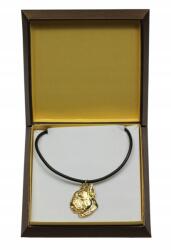 Art-Dog Boxer aranyozott nyaklánc medál kutyával ajándékdobozban (5906111284832)