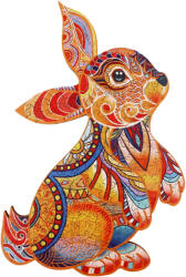 Fa puzzle, színes A3 méretű (nyúl) (CSWF9399-C)