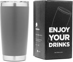  Thermo Bögre 590 ML Szürke Balibetov Rozsdamentes Acél (6913463753854)