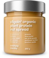 Vilgain Plant Protein Nut Spread BIO -⁠ 100% természetes magvaj borsófehérjével, diófélékben gazdag, aromák és pálmaolaj nélkül