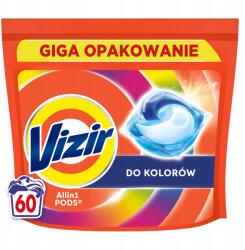 Vizir ALL-IN-1 mosókapszula Színes textíliákhoz Giga Kiszerelés 60 db (8001090788597)