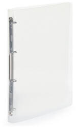 KARTON P+P Gyűrűskönyv A4, 4 gyűrűs 2cm gerinc áttetsző PP, Karton P+P Lines transzparens (2-141) - iroszer24