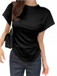 Dazy Fekete Póló Kerek Nyakkivágással És Rövid Ujjú XL 1JB (sz2410315651455595)