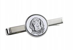 Art-Dog Black and tan coonhound nyakkendőtű kutyával, az Ön fényképével (5055882496934)