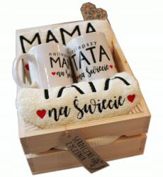 agmART Ajándék Törölközők köszönetnyilvánítás szülőknek bögrék (foto gadżety)