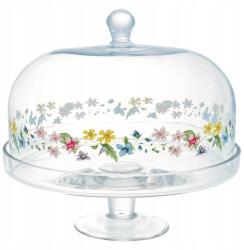  Karolina White Green Gate üveg tortatál fedővel, 30, 5 cm (5707463469003)