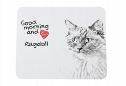 Art-Dog Ragdoll macska egérpad macskával, az Ön fényképével (5055882489516)