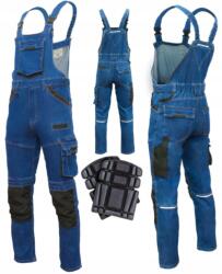 Keilor Rugalmas Munkavédelmi kertésznadrág farmer Stretch farmer Spandex munkavédelmi Erős XXL (DŻINSOWE OGRODNICZKI ROBOCZE)