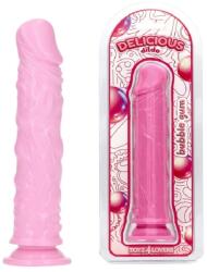 Toyz4Lovers Dildo Realist Parfumat Jim, Aroma Guma de Mestecat, PVC, Roz, 20 cm Dildo