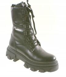 Simen Simeny 4099A Bokacsizma, fekete, Size 36, valódi bőr (4099A)