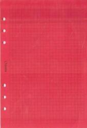 Antra Utántöltő org. A5/kratka piros (W-A5/kratka cz)