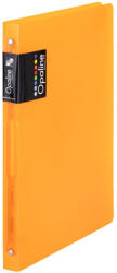KARTON P+P Gyűrűskönyv A4, 4 gyűrűs 2cm gerinc PP, Karton P+P Opaline narancs (2-156) - iroszer24