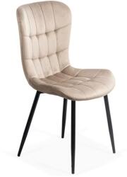 XACT Scaun living BUC 247, catifea, ergonomic, picioare metalice, 110 kg (SKU-9119-3948)