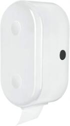  Wc-papír Tartó 2 Tekercshez Dupla Beépített Fehér (1+1)