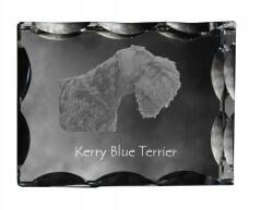 Art-Dog Kerry Blue terrier kutya kép díszes kristályban, ajándéktárgy, dekoráció (5055882448254)