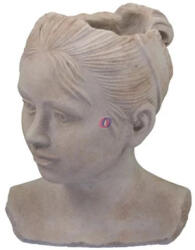 Decoration & Design Kaspó női fej 18x15x23 cm (266688)
