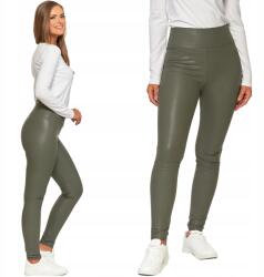 Moraj Női magas derekú leggings Eco Bőr 2400-011 zöld XXL (2400-011)