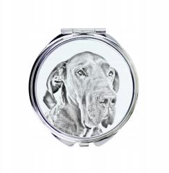  Német dog kompakt zsebtükör kutyával fényképpel (5055882480735)